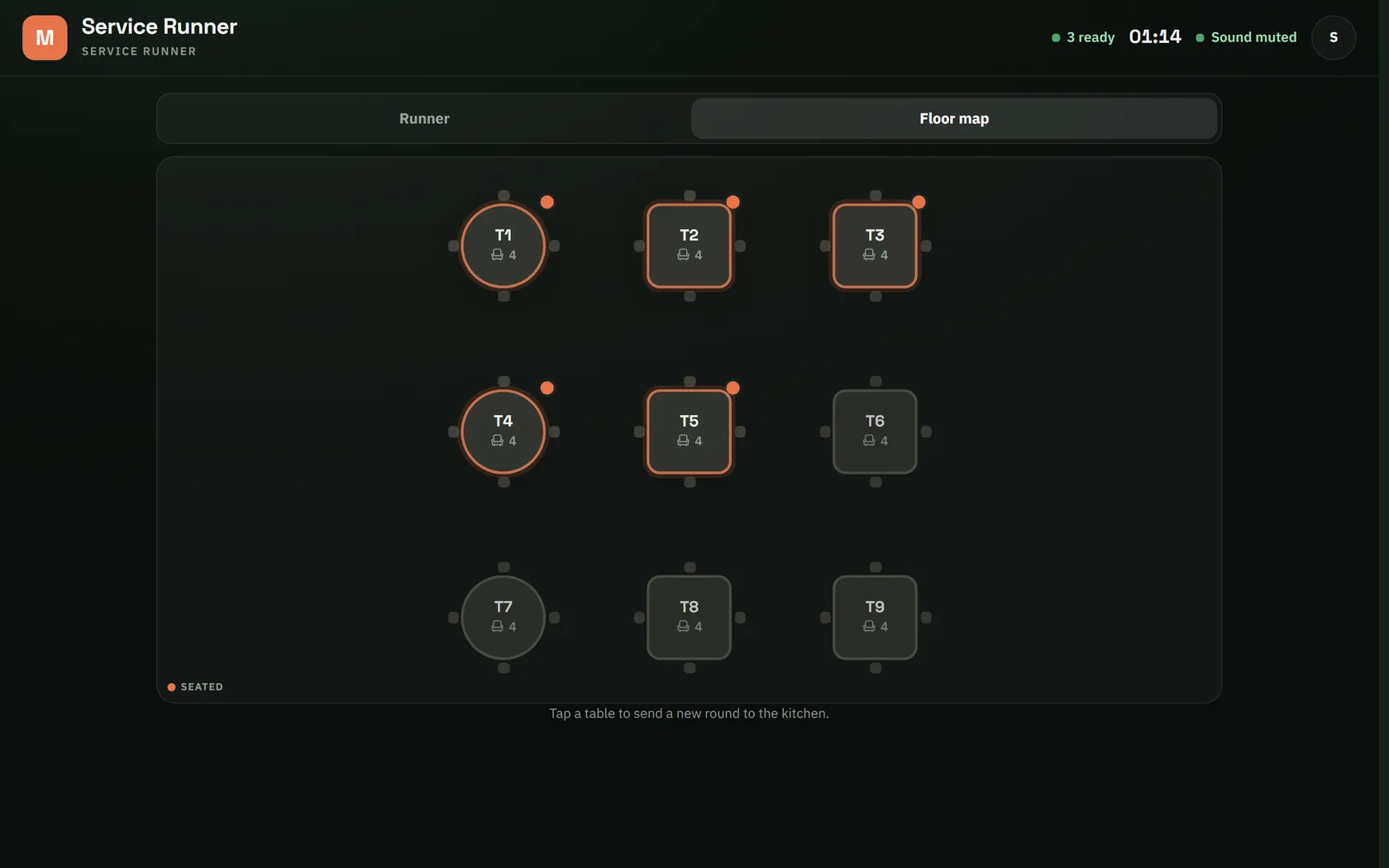 Floor map